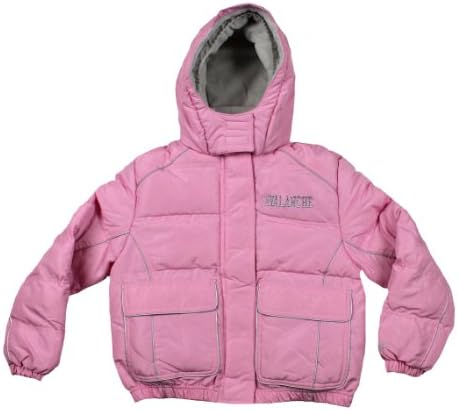Colorado Avalanche NHL Hockey Girl's Youth Winter Hooded Jacket, Pink