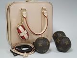 (ルイヴィトン)LOUIS VUITTON ヌメ革バッグ入り モノグラム ボールゲームセット[ソフト・ペタンク] M85254 並行輸入品の画像