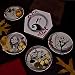 Disney Tim Burton's The Nightmare Before Christmas Appetizer Plates - Set of 4