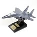 BIG F-15E Strike Eagle Air Superioirty Tactical Fighter Aircraft Desktop Wood Model Airplane Display Gift / Unique and Perfect Gift Idea