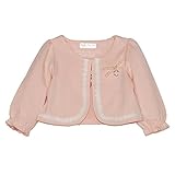 ★☆ヒロミチナカノ ベビー　hiromichi nakano baby☆★レース使いボレロ80cm：90cm：95cm (80cm, ピンク)