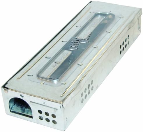 Slim Multi Catch Mouse Trap with Clear Lid and Speedy Clean Ramps, No Bait Needed