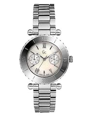 Guess Collection I20026L1S 34 Stainless Steel Case Steel Bracelet Band Anti-Reflective Sapphire Womens Watch