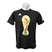 (アディダス)Adidas FIFA ワールドカップ 2010 トロフィー Tシャツ (ブラック)