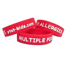STAT KIDS Health ID Wristband, 3-Pack