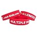 STAT KIDS Health ID Wristband, Multiple Food Allergies, S