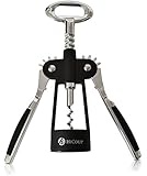 Wing Corkscrew Wine Opener by HiCoup - Premium All-in-one Wine Corkscrew and Bottle Opener