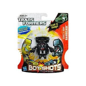 Transformers Series 1 Bot Shots Battle Game Figure - Barricade