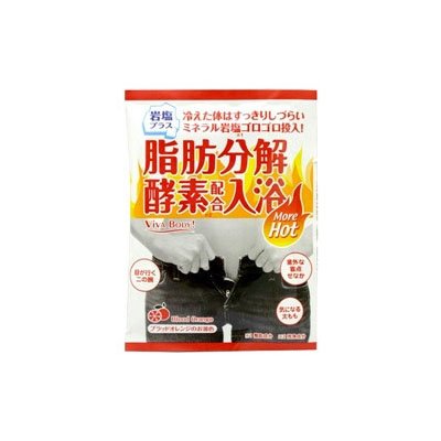 Ishizawa Lab Viva Body More Hot Fat Removal Enzyme Bath Salt -Orange 25g