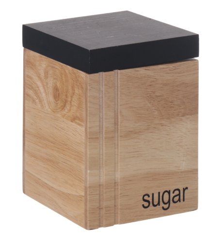 Wood Sugar Jar
