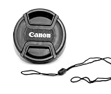 EzFoto 62mm Lens Cap with lease for Canon lens, replaces E-62U