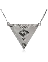 House of Harlow 1960 Classic Reversible Triangle Pendant Necklace, 18"