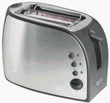 Betty Crocker Appliances BPL-600U Betty Crocker Platinum Stainless Steel 2-Slice Toaster by Betty Crocker Appliances