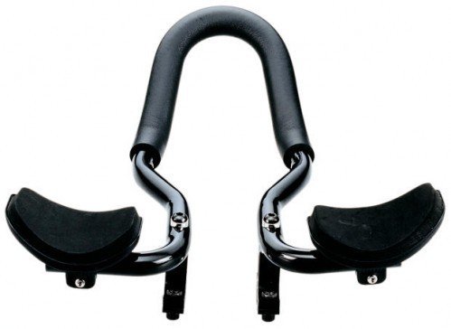 Triathlon-Lenkeraufsatz COMUS Tri-Bar Alu schwarz