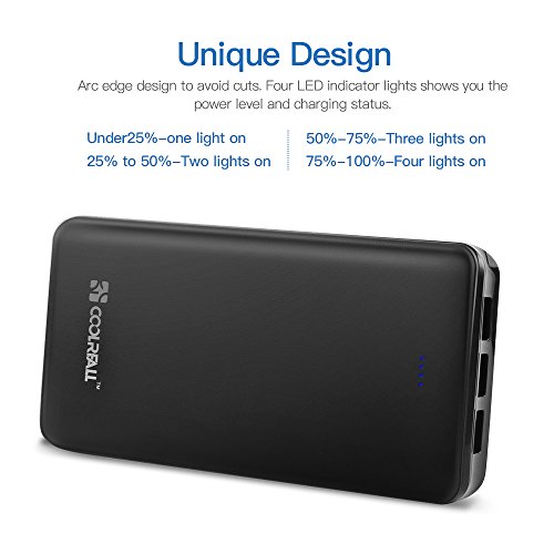 Power Bank 20000mAh 45W - Ricarica Rapida USB C, 4 Porte - Con Display LED - Per MacBook, Phone 15 - Foto 3