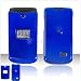 Blue SOLID SNAP-ON COVER HARD CASE PHONE PROTECTOR for ZTE C88 C-88 MetroPCS