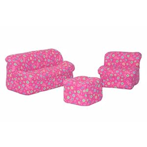 Children's 3Piece Sofa Set (Mini Mushroom)