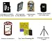 Accessory Kit For The Samsung DualView TL220 Digital Camera Includes 4GB Micro SD Memory, Card Reader, SLB-07A Battery, Hard Shell Case + Gripster Mini Tripod + More