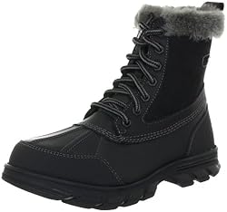 Skechers Trail Mix Heats 47243 BLK, Damen Schneestiefel, Schwarz (BLK), EU 40