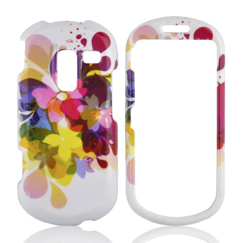 Talon Phone Case for Samsung R570 Messager 3 - Water Flowers - MetroPCS
