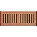 MagnaCard, Inc. Magnetic Decorative Vent Blockers, 5 x 12 Inches, Wood Tone Oak, 2 Vent Blockers (2 Packs) (30201)