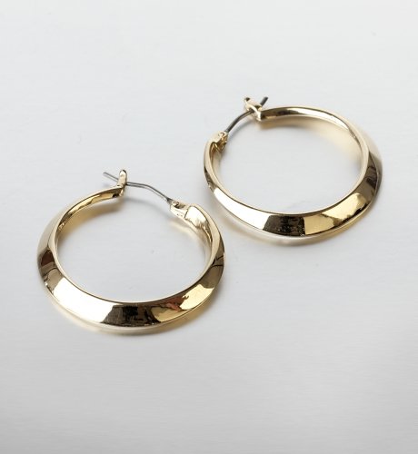 Contemporary Hoop Earrings