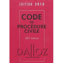 Code de proc�dure civile 2010