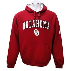 Oklahoma Sooners Men's Team Color Automatic Fleece Hoodie