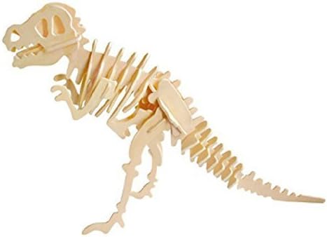 JP203 3D Assembly Wooden Animal Puzzle (Dinosaur) by KAILIMENG