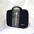 Samsung N110 Netbook CaseCrown Premium Double Memory Foam Laptop Case (Nylon Black)
