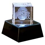 Ohio State Buckeyes 2-Inch Square Helmet Cube with base