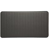 Imprint&reg; Cumulus9 Kitchen Mat Chevron Series 20 in. x 36 in. x 5/8 in. Steel Grey
