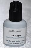 Alluring Eyelash Extensions Super Ultra Plus U+ Type Glue Strong Bond Fast - 10ml