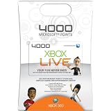 Xbox 360 Live Points Card