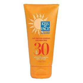 Kiss My Face - Oat Protein Sun Screen Spf30, 4 fl oz lotion