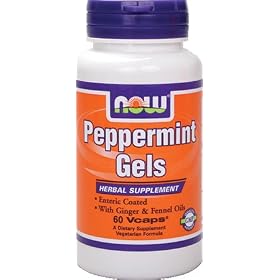 Peppermint Gels By Now Foods - 90 Softgels