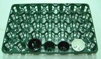 トレー　35穴　PTM-35　プラスチックトレイ