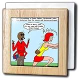 Rich Diesslins Funny General - Editorial Cartoons - Issues of the Real Spiderman - Mary Jane - Tile Napkin Holders