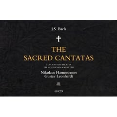 Bach : L'Int�grale des cantates Sacr�es (Coffret 60 CD)