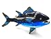 Objet D'Art Release #174 "Southern Bluefin Tuna" Critically Endangered Species Fish Handmade Jeweled Enameled Metal Trinket Box_s-1