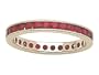 1.30 cttw Karina B(tm) Genuine Ruby Eternity Band LIFETIME WARRANTY