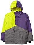 Quik SNOW Boys 8-20 Travis Rice Youth Jacket, Gray, Medium