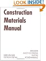 Construction Materials Manual (Construction Manuals)