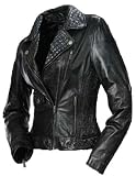 Damen Lederjacke Motorradjacke