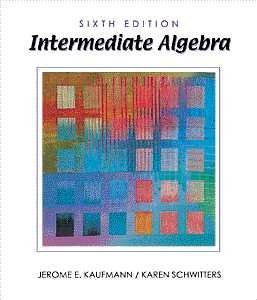 Intermediate Algebra