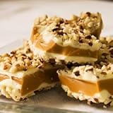 Aunt Mae's Sweet Tooth English Toffee 8 oz Box White Chocolate with Almonds