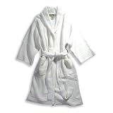 Colorado Clothing - Ladies Long Sleeve Knee Length Robe, White