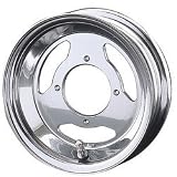 デイトナ：3スポークタイプチューブレスワイドアルミホイール 3.5×8インチ
