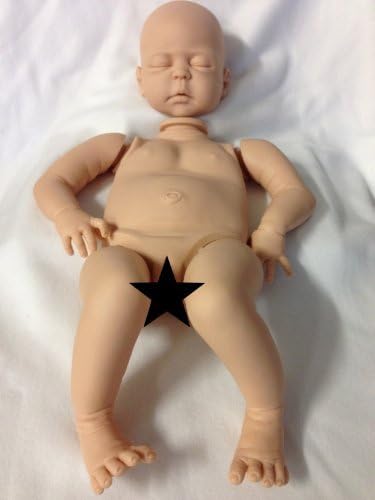 Cameron UNFINISHED Vinyl Reborn Doll Kit By Sheila Michael (With Boy Body)