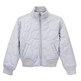 Girls' Cherokee Circle Quilt Mid-Weight Jacket - Gray